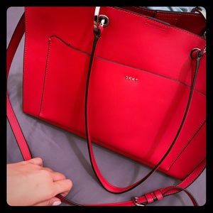 COPY - DKNY New Red Medium Tote - Authentic - Lik…